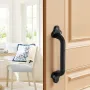 VEVOR Barn Door Handle, 2Pcs 231 mm Rustic Fence Gate Handle, Rust-Resistant Coating, Heavy Duty Carbon Steel Outdoor Gate Handl