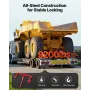 Ratchet Chain Binder, 10 mm x 3 m G80 Chains, 4173 kg Working Load of Ratchet Load Binder, Chains and Binders Set, Tie Down Haul