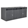 Trash Can Storage Garbage Can Storage Shed 4 x 52.79 Gal for Trash Cans