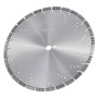 Diamond Blade 16inch Concrete Saw Blade Wet or Dry 0.47inch Slanted Teeth