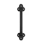 Barn Door Handle, 231 mm Rustic Fence Gate Handle, Rust-Resistant Coating, Heavy Duty Carbon Steel Outdoor Gate Handles, Easy to