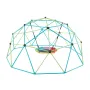 Climbing Dome, 305cm Geometric Dome Climber with Saucer Swing, 453kg Loading Kid's Jungle Gym Playground, Easy-Assembly Outdoor 