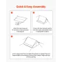 Camping Hot Tent, 2 Persons Cabin Hot Tent with Stove Jack, Waterproof Winter Tents Shelters with Vents, Lightweight & Portable 