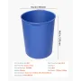 VEVOR 18.9L Bucket Liner for Concrete Mix, Reusable Silicone Mortar Bucket Liner for Thinset Paint Concrete Epoxy Mixing, Heavy-