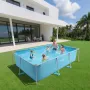 VEVOR Frame Above Ground Swimming Pool, 3 x 2 x 0.762 m Rectangular Steel Metal Frame, Large Rectangle Outdoor Backyard Family P