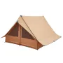 Camping Hot Tent, 2 Persons Cabin Tent with Stove Jack & Poles, Waterproof Winter Tents Shelters with Fireproof Ground Mat, Port