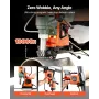 magnetisk borepresse, 1400 W, 50 mm borediameter, 0-850 o/min