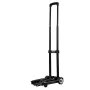 VEVOR Folding Hand Truck, 49.9 kg Load Capacity, Collapsible Luggage Cart with 2 Wheels & 1 Elastic Rope, Utility Dolly Platform