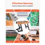 Folding Foosball Table, 106 cm Standard Size Table, Indoor Full Size Foosball Tables for Home, Family, and Game Room, Durable So