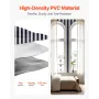 Peel and Stick Wallpaper, 45cm x 15m Contact Paper Black White Modern Geometric Waterpoof Self Adhesive, Easy to Clean Wall Deco