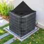 klimaanlægsdæksel, 914 x 914 x 1010 mm vekselstrømsdæksel til