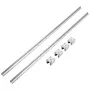 Linear Guide Rail Set, SBR16 1500mm, 2 PCS 59 in/1500 mm SBR16 Guide Rails and 4 PCS SBR16UU Slide Blocks, Linear Rails and Bear