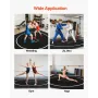 3x3m wrestlingmåtte, tyk kampsportsmåtte til hjemmegymnastiktræning, vandtætte PVC roll-up træningsmåtter med cirkel
