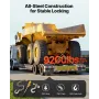 Ratchet Chain Binder, 4173 kg Working Load, Chain Binders Compatible with 10-12.7 mm Chains, Heavy Duty Ratchet Load Binder with