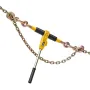VEVOR Ratchet Chain Binder, 8 mm x 4.3 m G80 Chains, 3629 kg Working Load of Ratchet Load Binder, Chains and Binders Set, Tie Do
