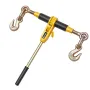 Ratchet Chain Binder, 8 mm x 3 m G80 Chains, 3629 kg Working Load of Ratchet Load Binder, Chains and Binders Set, Tie Down Hauli