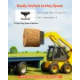 Skid Steer palleramme, 1814 kg nominel belastningskapacitet