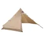 VEVOR Hot Tent for 4 Persons, Portable Winter Tipi Tent with Stove Jack, Waterproof Canvas Camping Tents, Lightweight 4 Season S