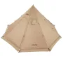 Hot Tent for 4 Persons, Portable Winter Tipi Tent with Stove Jack, Waterproof Canvas Camping Tents, Lightweight 4 Season Shelter