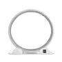Cat Exercise Wheel with Pedometer, 40.8 in, Cat Running Wheel with Brake & Carpeted Runway, Quiet Cat Treadmill for Indoor Cats 