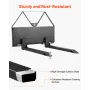 Skid Steer pallegafler, 1179 kg nominel kapacitet