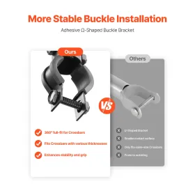 VEVOR Chain Link hegnsforlænger, 9 pakker 695 mm forlængerhøjde, galvaniseret stolpeforlænger til 32 til 38 mm toppen af