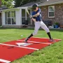 Baseball-slagmåtte, 300x116cm Batting Cage-måtte, Batters