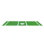Baseball Hitting Mat, 366x183cm Batting Cage Mat, Batters Box Turf Mats, Softball Batting Practice Equipment with Home Plate and