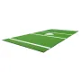 Baseball Hitting Mat, 366x183cm Batting Cage Mat, Batters Box Turf Mats, Softball Batting Practice Equipment with Home Plate and