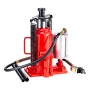 Air Hydraulic Bottle Jack, 20 Ton Load Capacity, 260-495 mm Lifting Range, Pneumatic/Manual Heavy Duty Welded Bottle Jack with P