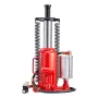 Air Hydraulic Bottle Jack, 20 Ton Load Capacity, 260-495 mm Lifting Range, Pneumatic/Manual Heavy Duty Welded Bottle Jack with P