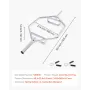 Trap Bar Hex Bar, 50 mm Hex Barbell, 360 kg Kapacitet