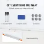 Calendar Whiteboard, 36 x 24 Inches Magnetic Dry Erase Calendar Board, Monthly Planner Whiteboard for Wall, 1 Magnetic Erase & 2