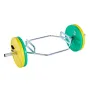 Trap Bar Hex Bar, 50mm Hex Barbell, 360 kg Capacity Shrug Bars with Knurled Grips, Weightlifting and Strength Training Equipment