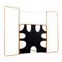 3-I-1 Lacrosse Goal, 12x9 ft Lacrosse-net med bagstopper og