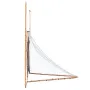 3-I-1 Lacrosse Goal, 12x9 ft Lacrosse-net med bagstopper og