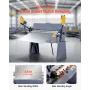 VEVOR Box and Pan Brake, 1220 mm/48 inch Sheet Metal Bending Brake, 12-Gauge Mild Steel Capacity, 0-135 Degree Adjustable, Metal