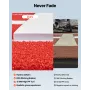 Softball Pitching Mat, 305x92cm Baseball Pitching Gummihøj