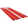 Softball Pitching Mat, 305x92cm Baseball Pitching Rubber Mound, Antifade Turf and Antislip Foam Backing Portable Training Aid, F