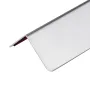 VEVOR Væghjørnebeskytter i rustfrit stål, 38 x 38 x 1217 mm, 10 pakke metalhjørnebeskyttere, 304 Kantbeklædning i rustfrit stål