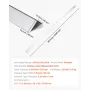Stainless Steel Wall Corner Protector, 38 x 38 x 2436 mm, 10 Pack Metal Corner Guards, 304 Stainless Steel Edge Trim 90-Degree A