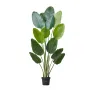 Artificial Bird of Paradise 1829 mm Tall, Fake Tropical Plants with with 13 Trunks & White Pot, Faux Floor Silk Tree, Large Tree