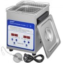 Digital Ultrasonic Cleaner 2L Ultrasonic Cleaning Machine 40kHz Sonic Cleaner Machine 316 & 304 Stainless Steel Ultrasonic