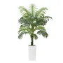VEVOR Artificial Areca Palm Tree 1524 mm, Fake Palm Tropical Plants with White Tall Planter, Faux Floor Silk Plant in Pot, Large