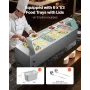 kommerciel madvarmer, 1500 W elektrisk dampvarmer i rustfrit