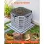 VEVOR Air Conditioner Cover for Outside Units, 810 x 810 mm Central AC Cover for Air Conditioning Unit, Top Universal Mesh Defen