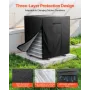 VEVOR Air Conditioner Cover, 762 x 762 x 810 mm Ac Cover for Air Conditioning Unit, Three-Layer, Waterproof Polyester Fabric, Me