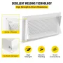 Crawl Space Flood Vent Foundation Flood Vent 8" Højde x 16"