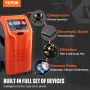 Fully Automatic Refrigerant Recovery Machine - Dual Cylinder AC Recovery Machine Kit Built in Compressor/Electronic Scale/Filter