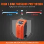 Fully Automatic Refrigerant Recovery Machine - Dual Cylinder AC Recovery Machine Kit Built in Compressor/Electronic Scale/Filter